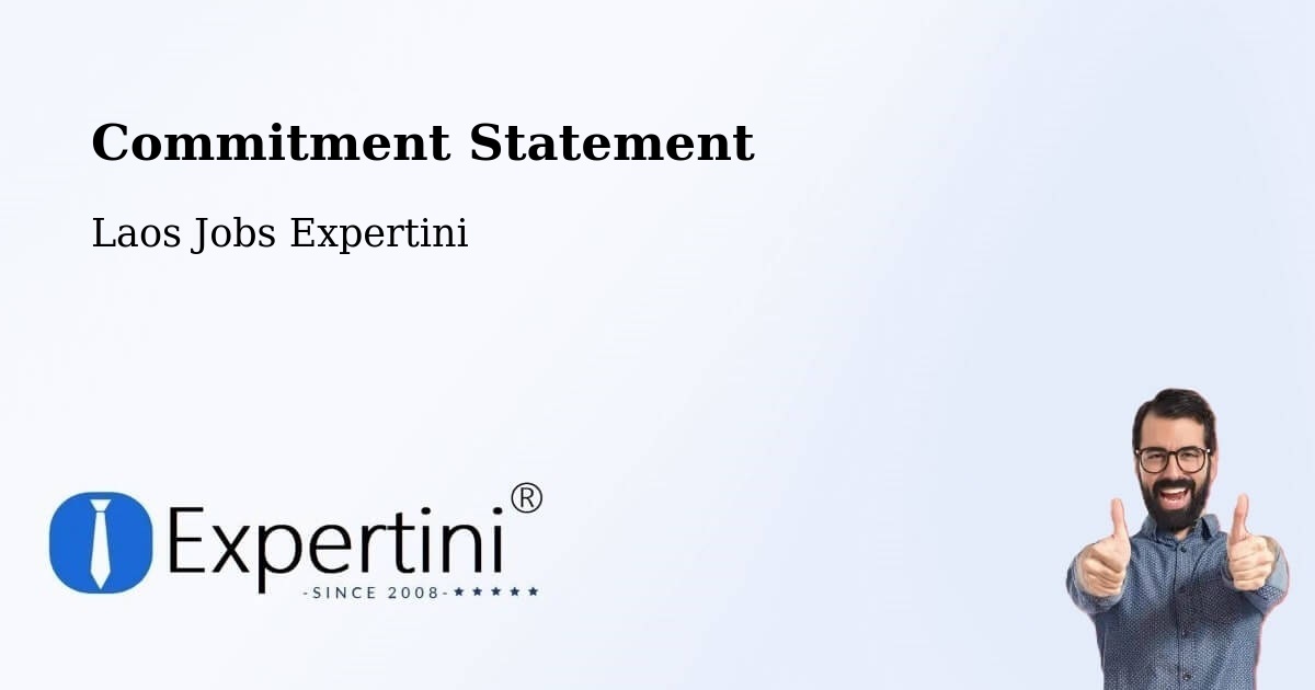 Corporate Commitment – Ban Nahin - Laos Jobs Expertini